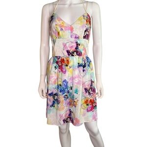 Amanda Uprichard Silk Sundress Spaghetti Strap